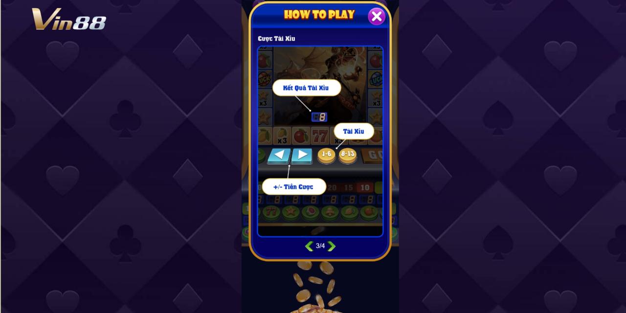 Các Cửa Cược Trong Xèng Hoa Quả Vin88